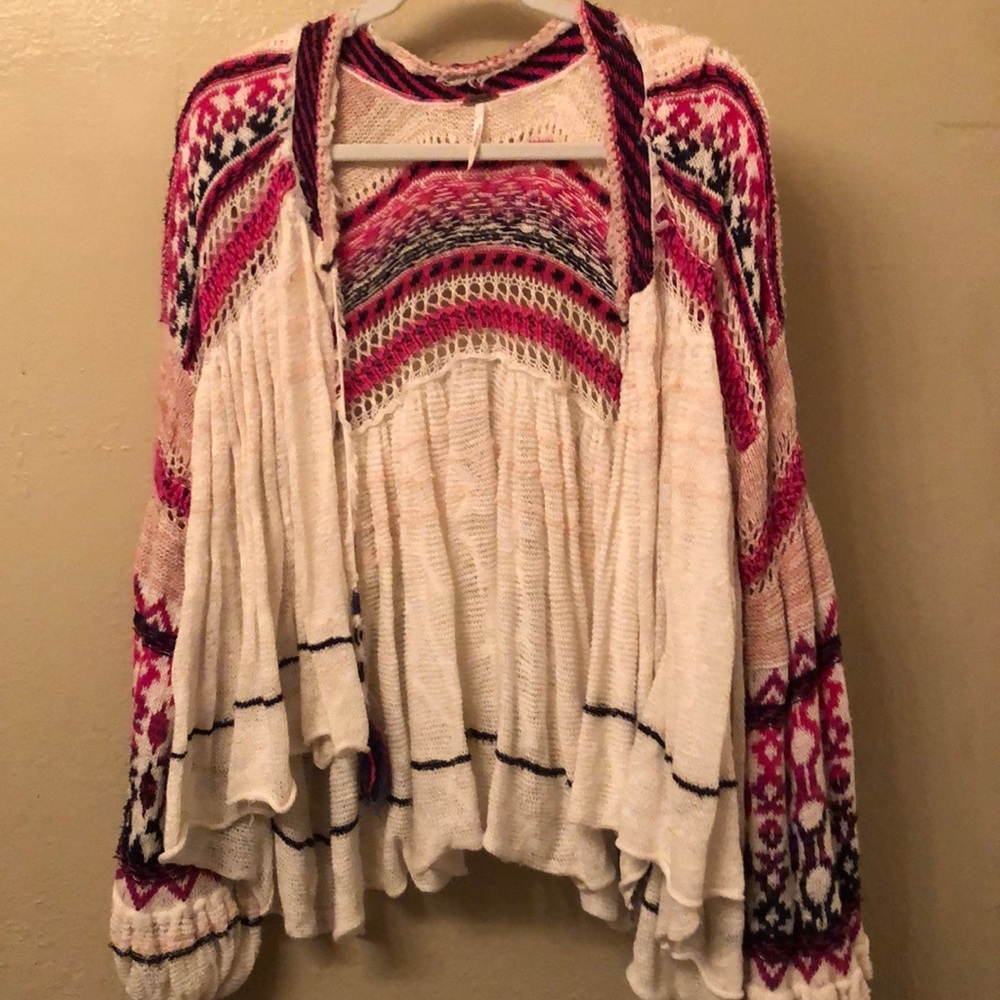 Free People baby doll sweater